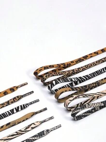 New Fashion Animal Pattern Shoelaces Lace, Sneaker Shoes Accessories For Women Men Sneakers Shoes, Casual Shoes,White Shoes,Basketball Shoes,Trainers Running Shoes Summer
