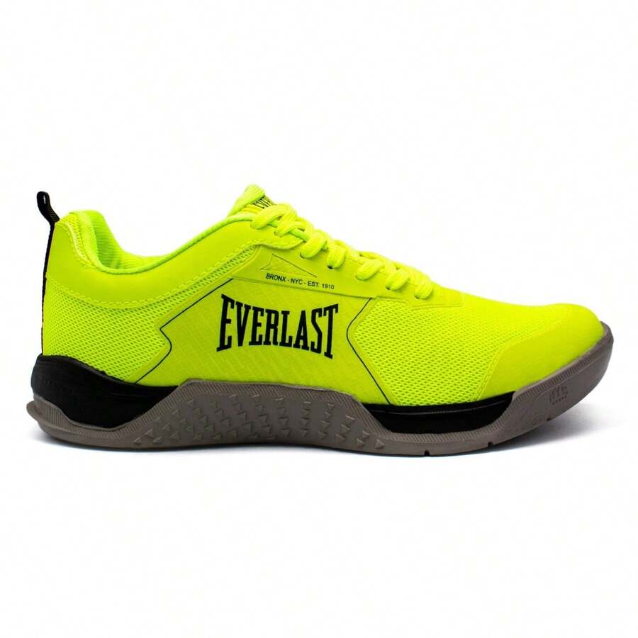 Everlast Unisex Climber 4 Training Shoes - 黃色和黑色 - 查看 1