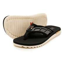 Kenner Men's Kivah Full Force Sandal - 黑與白 - 查看 6