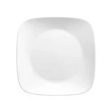 Pure White Square 12-Piece Dinnerware Set - White - View 8