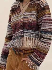 50g/卷莫奈花园系列柔软纱线，彩色涤纶混纺纱线，用于针织钩针时尚保暖毛衣外套帽子手套围巾 - 多色 - 查看 7