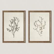 1 pieza sin marco, Pósteres de plantas vintage, Impresiones en lienzo de botánica del campo francés, Decoración de flores, Arte de pared en lienzo para vivero, Pintura artística de pared como regalo, para dormitorio, baño, sala de estar, decoración de pared, hogar y decoración de dormitorio