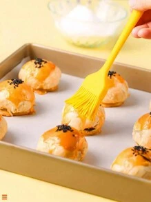 1/2/3pcs Silicone BBQ Oil Brush Kitchen Pancake Sauce Brush, Heat-Resistant And Dirt-Resistant, For Brushing Oil On Meat And Grill, Butter Sauce On Sausages, Desserts, Turkeys, Household Baking - Multicolor - View 8