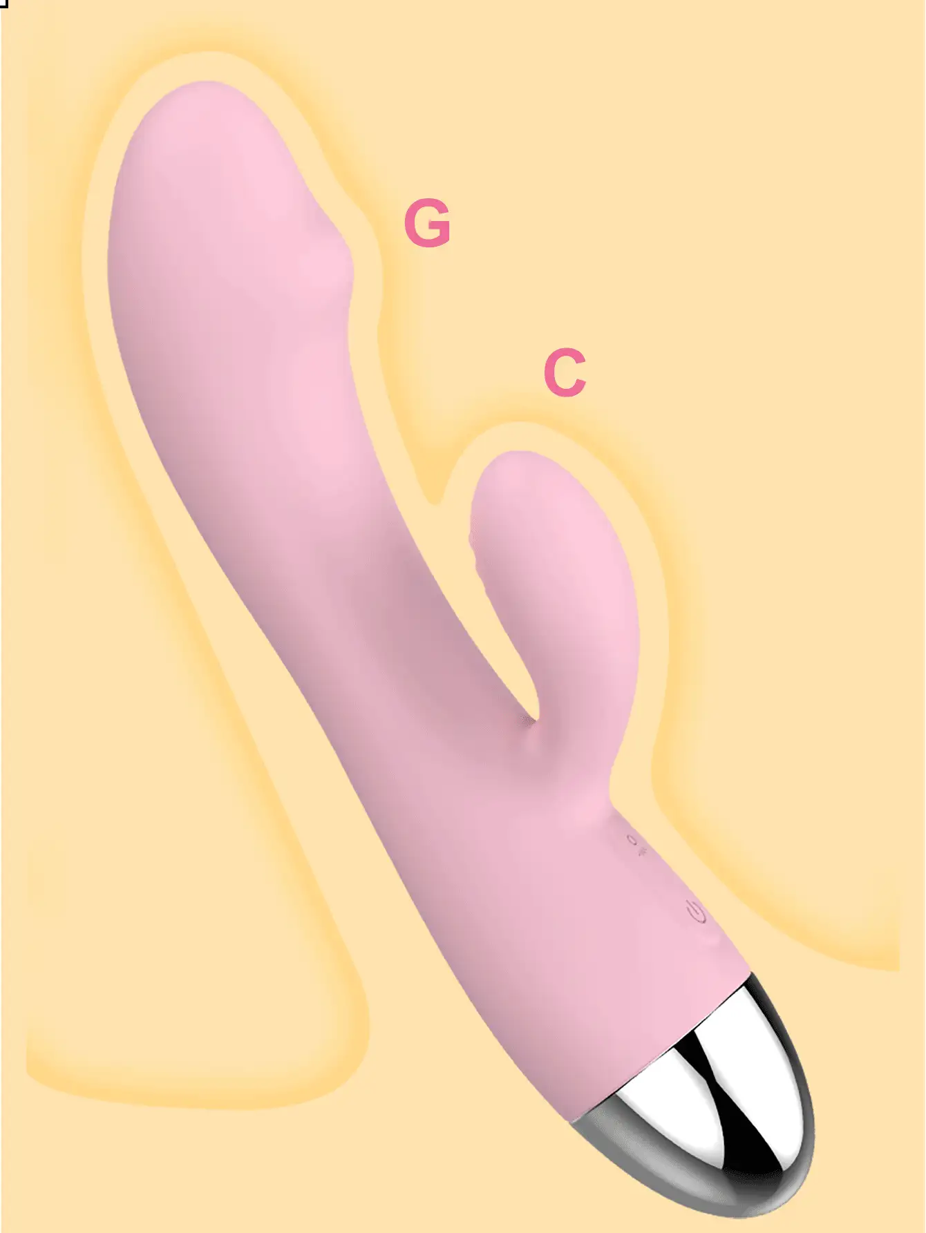 2 In 1 Rabbit Vibrator,Female Clitoral G Spot Stimulator,Vaginal Dildo Vibrator,Adult Sex Toys For Women Couple,12 Vibration Modes