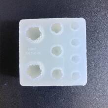 硅胶草莓模具，树脂钥匙扣环氧树脂模具