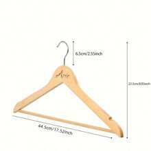 [Customization] 1 Piece Personalized Bridal Party Hanger - Wedding Hanger - Wooden Carved Hanger - Bridal Hanger - Wedding Attendant Name Accessories,Multi-Functional, Anti-Mold,Ornamental,Exquisite,Stylish,High-Quality,Adorable,Modern,Custom,Unique,Personalized,Ideal Gifts For Him,Ideal Gifts For Her,Her,Boyfriend,Girlfriend,Dad,Mom,Family,Friends,Son,Daughter,Kids,Kitchen,Dining Room,Bedroom,Office,Living Room,Home,Garden,Tea Room,For Anniversaries,For Birthdays,For Housewarming,For Graduation