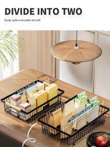 厨房水果收纳架 客厅双层可拆卸零食收纳架 家用桌面蔬果托盘，家居用品，浴室用品，生日装饰，新年礼物，情人节礼物