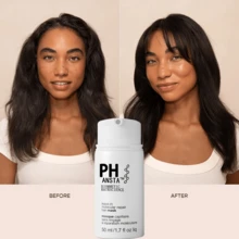 PHANSTA Non Wash Molecular Repair Hair Mask Provides Deep Nourishment For Hair, Making It Softer And More Shiny - 白色 - 查看 2