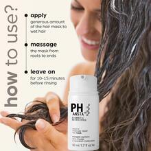 PHANSTA Non Wash Molecular Repair Hair Mask Provides Deep Nourishment For Hair, Making It Softer And More Shiny - 白色 - 查看 3