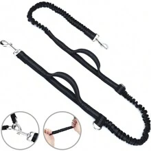 Multifunctional Outdoor Sports Belt Bag With Detachable Pull Rope, Suitable For Running Fitness Training, Dog Walking - Grey - View 5