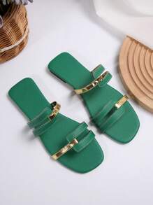 New Spring/Summer Women Flat Casual Shoes Sandals Comfortable Slippers
