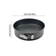 1/3 PCS, Spring Cake Tray, Loose Bottom Baking Cake Mold, Detachable Bottom Non Stick Baking Tray, Oven Accessories, Baking Tools, Kitchen Small Tools, Kitchen Accessories, Household Kitchen Supplies - Multicolor - View 17