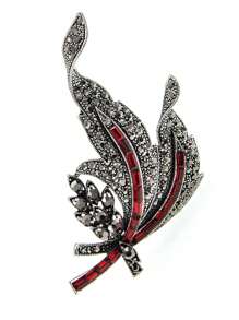 1 pieza Broche de cinta negra clásica y elegante de estilo retro para mujer, accesorio de moda para abrigo y ropa