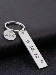 Gepersonaliseerde sleutelhanger, speciaal ontworpen voor vriendjes en vriendinnetjes, cadeaus voor echtgenoten en echtgenotes, gepaarde stellen, vriendjes en koppels cadeaus, modieus, retro, contract, kawaii, modieus, herfstmode, homo, oud geld, punk maatwerk, gepersonaliseerd