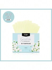 100 pièces Papier buvard, pack mini portable de feuilles absorbantes d'huile faciale, tissu de contrôle de l'huile de nettoyage du visage, papier buvard doux convenant pour la peau grasse et les voyages, disponible en 4 couleurs
