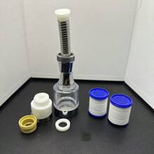 1 Set di Testa Antispruzzo per Rubinetto, Filtro Rotante a 360 Gradi Pressurizzato, Aeratore Universale per Cucina e Bagno, Dispositivo Esteso per Risparmio Idrico, Decorazione per Bagno e Autunno, Ritorno a Scuola