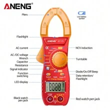 ANENG ANENG ST170 berührungslose Klammerzange 1999 Zähler LED-Bildschirm AC-Strommessgerät Multimeter NCV Induktion Profi-Werkzeug