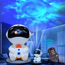 Projekcja światła Star Light Astronaut Light Multi-Color Inteligentny pilot zdalnego sterowania APP Control dla baru KTV Club Party Karnawał Boże Narodzenie Halloween Nowy Rok Walentynki Sypialnia Ubieranie Prezentów Urodzinowych Śpiewanie I Taniec