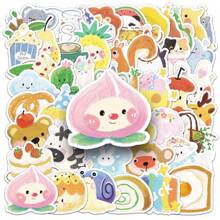 50Pcs Oil Painting Stickers For Laptop Water Bottle Bike Skateboard Luggage Computer Toy Snowboard Gifts