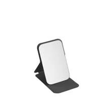 1 Pieza Espejo de Maquillaje Compacto y Portátil, Espejo de Escritorio Minimalista Plegable de PU, Espejo de Bolsillo Lindo para Estudiantes, Decoración del Hogar y Baño, Decoración de Otoño, Organizador de Maquillaje, Accesorios de Baño, Regreso a Clases