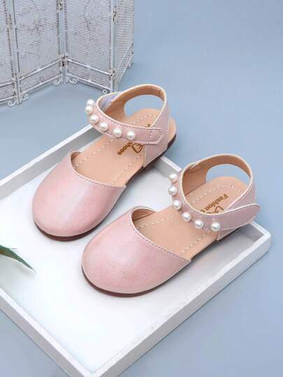 可爱时尚儿童平底运动鞋，适合所有季节，时尚蝴蝶结设计，绣花平底鞋，婴儿学步鞋，钩环封闭式鞋头公主鞋