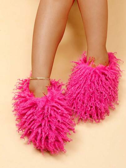 Pantufas Femininas Plus Size, Forradas, Silenciosas E Quentes, Para Áreas Internas E Externas, Da Moda, Sem Cadarço