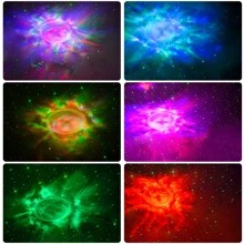 Projekcja światła Star Light Astronaut Light Multi-Color Inteligentny pilot zdalnego sterowania APP Control dla baru KTV Club Party Karnawał Boże Narodzenie Halloween Nowy Rok Walentynki Sypialnia Ubieranie Prezentów Urodzinowych Śpiewanie I Taniec