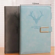 Taccuini personalizzabili A5, taccuini personalizzabili con nome, numero di telefono, quaderni per esercizi, blocchi note, quaderni per riunioni, taccuini in pelle morbida, quaderni per riunioni personalizzabili, taccuini A5, diari, regali, regali di compleanno, regali di Natale - A5 - Visualizzare 2