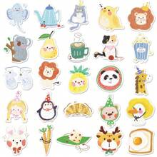 50Pcs Oil Painting Stickers For Laptop Water Bottle Bike Skateboard Luggage Computer Toy Snowboard Gifts