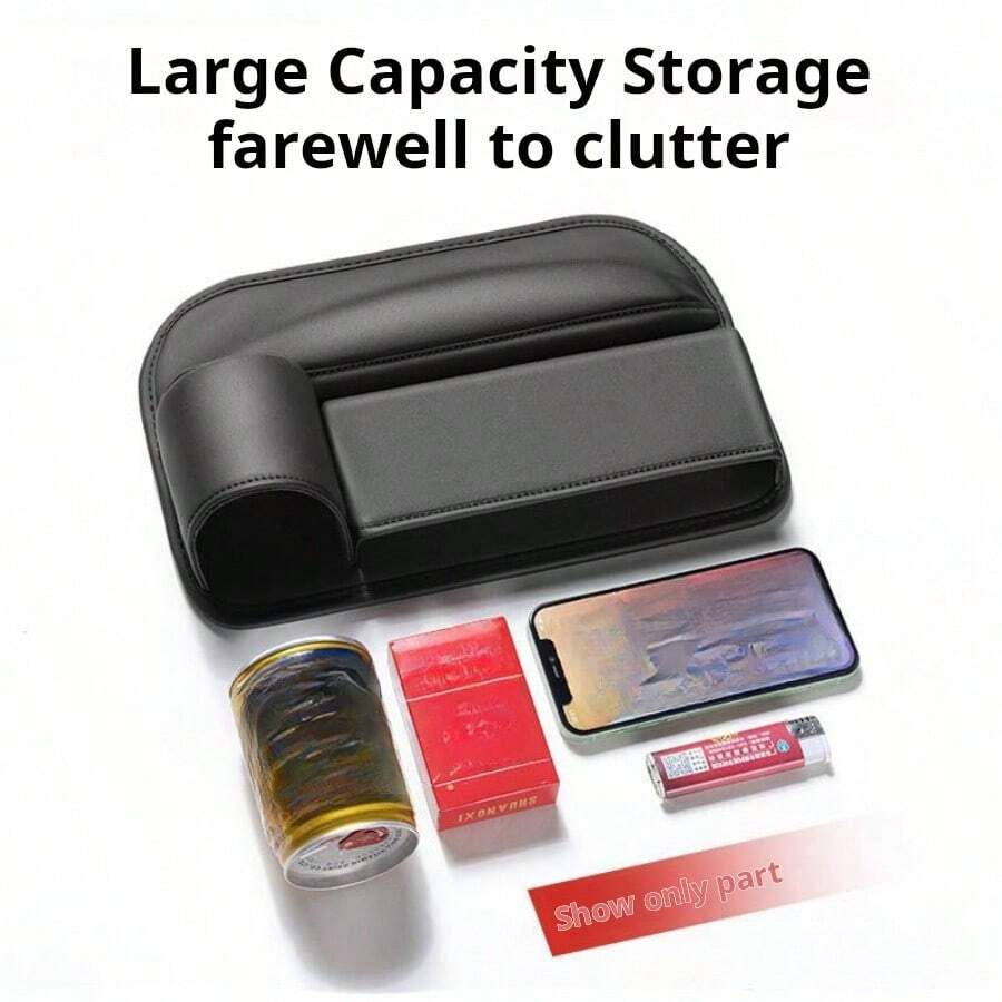 Multi-Function Car Seat Crevice Storage Box With Cup Holder, For Driver ...