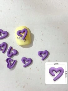 Nail Charms Nail Supplies Nail Art Nail Gems DIY Nails 2Pcs/12pcs Purple Nail Charms - Purple - View 18