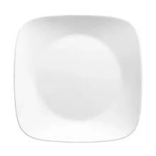 Pure White Square 12-Piece Dinnerware Set - White - View 7