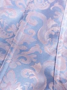 1 szt. Gorset Gorset Gorset Top z Koronki Wykończonej Fiszbinami Haftowanej Siatki, Sportowy Wyszczuplający Modelujący Codzienny