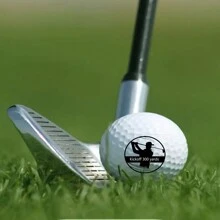 Customized Golf Balls With Text, 2 Pieces Construction, Personalized Golf Balls With Your Desired Name/Text - White - View 7