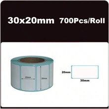 Etiqueta Térmica Impermeável para Remessa, Largura 40/50/60/70/80/mm para Negócios, Casa, Código de Barras, Endereço, Etiquetas para Vidro para Código de Barras/ Endereço/Logo/Negócios/Etiqueta Residencial