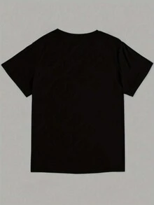 大码休闲百搭纯色短袖 T 恤