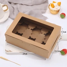 4/6 /12 Hộp đựng bánh nướng xốp nhiều màu sắc có cửa sổ 5 gói Hộp đựng bánh nướng xốp Hộp đựng bánh nướng xốp, bánh nướng xốp, bánh quy, bánh brownies, bánh rán Quà tặng Giáng sinh Đồ trang trí Giáng sinh Đồ ngủ Giáng sinh Quà tặng Giáng sinh Đồ trang trí Giáng sinh - Nhiều màu - Xem 26