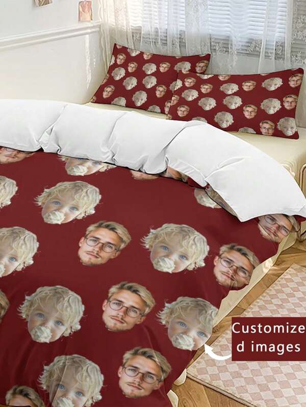 Biancheria da letto personalizzata, copripiumino personalizzato, piumino personalizzato, set di biancheria da letto personalizzata, set copripiumino personalizzato, crea la tua biancheria da letto
