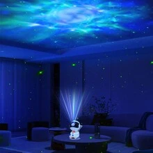 Projekcja światła Star Light Astronaut Light Multi-Color Inteligentny pilot zdalnego sterowania APP Control dla baru KTV Club Party Karnawał Boże Narodzenie Halloween Nowy Rok Walentynki Sypialnia Ubieranie Prezentów Urodzinowych Śpiewanie I Taniec