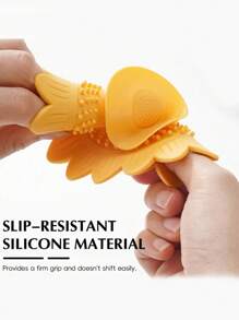 1 pieza Filtro de desagüe de fregadero con diseño de flor, cubierta de desagüe con diseño de flor, filtro de pelo y tapón de desagüe, tapón de desagüe desodorante, desagüe de girasol con función desodorante, adecuado para bañera, fregadero, cocina, accesorios de baño