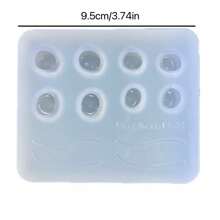 樱桃硅胶模具，用于树脂钥匙扣环氧树脂模具