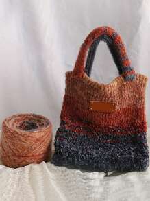 50g/卷莫奈花园系列柔软纱线，彩色涤纶混纺纱线，用于针织钩针时尚保暖毛衣外套帽子手套围巾 - 多色 - 查看 4