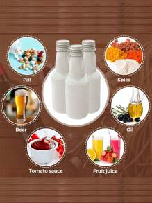 10pcs Refillable Mini Plastic Liquor Bottles 50ml With Leak-Proof Screw Cap And Funnel - Clear - View 11