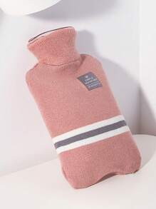 Hot Water Bottle With Cover, Hot Water Bag For Warming Bed,Menstrual Cramps,Hot And Cold Compress,Hand Feet Warmer, And Rubber, Ideal For Winter,Women Valentine Gift Birthday Boyfriend Girlfriend