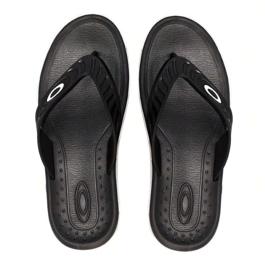 Oakley Crowd Casual Men's Sandals - 黑與白 - 查看 1