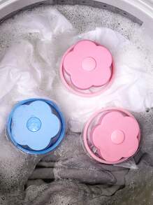 Bolsas reutilizables para filtro de lavadora, quitapelos para mascotas, bolas quitamanchas para la colada, bolas de lavado con forma de flor, bolsas para filtro de lavadora sin electricidad para usar en la sala de estar, dormitorio, baño, inodoro y exteriores