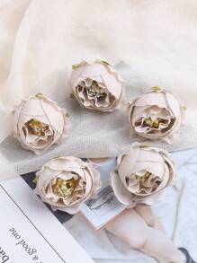 10pcs/5pcs Simulation Rose Head DIY Cake Wreath Wedding Bridal Party Bath Party Home Decoration Spring Flower Arrangement Artificial Centerpiece, Outdoor Garden Patio Decoration - Multicolor - View 36