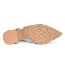 Usaflex Women's Pointed Toe Casual Slingback AK0202 - Bạc - Xem 5