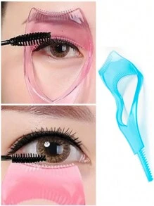 1-2pcs 3-In-1 Eyelash Curler, Novice Eyelash Curling Auxiliary Device, Faux Eyelash Extension And Makeup Tool