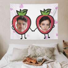 1pc Customized Tapestry, Interesting Customized, Suitable For Bedroom And Living Room Decoration, A Fun Gift For Friends